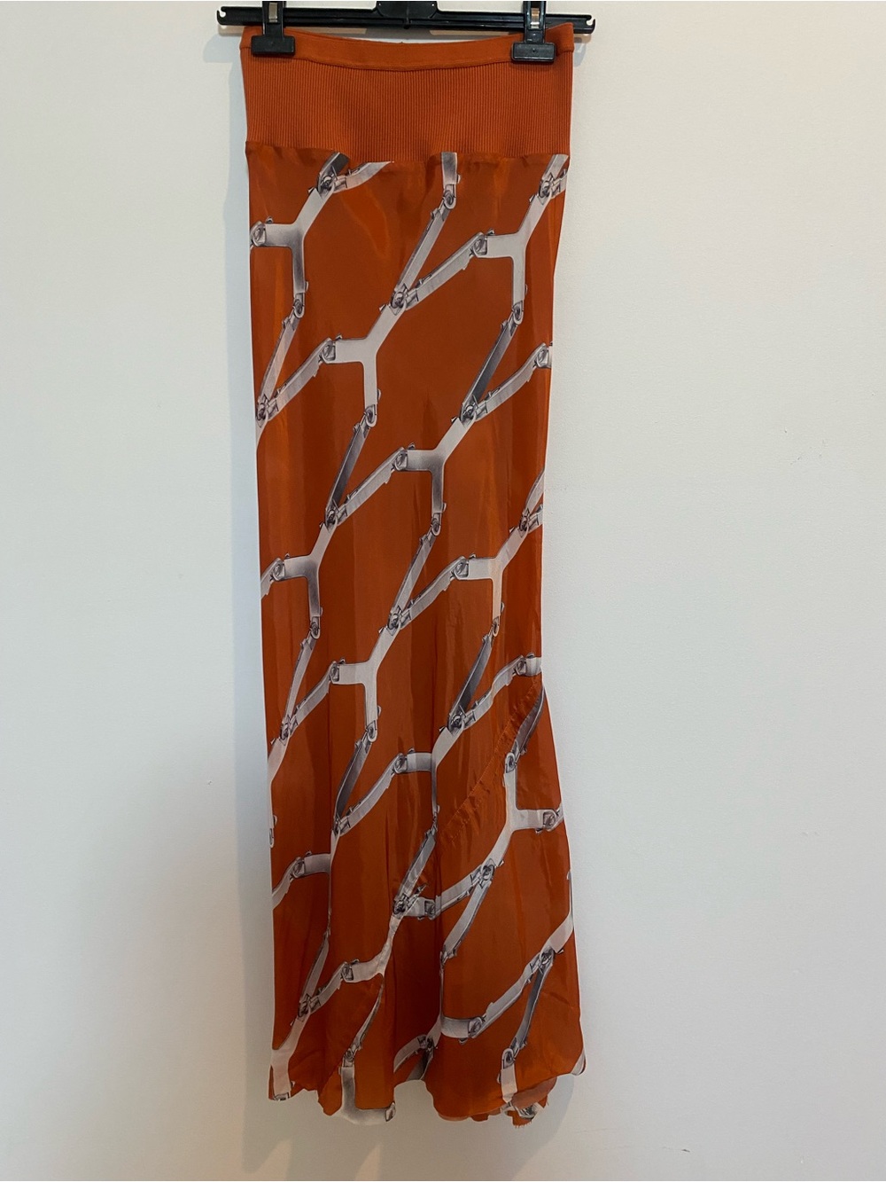 NWT Rick Owens Orange Skirt Size US 2